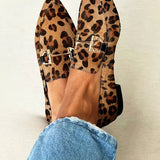 Enrica | Mocassini eleganti leopardati