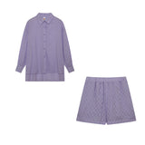 Marlena | Set leggero blusa e shorts