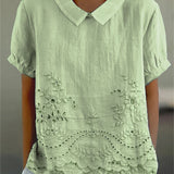 Tabita | Blusa con ricamo floreale