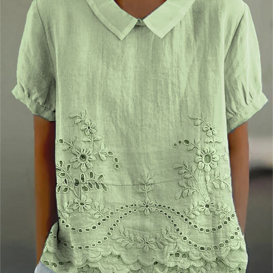 Tabita | Blusa con ricamo floreale