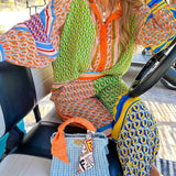 Annalisa | Blusa unica colorata dal look tropicale
