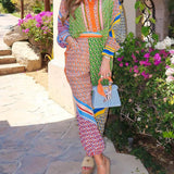 Annalisa | Blusa unica colorata dal look tropicale