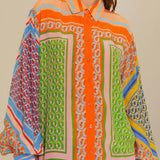 Annalisa | Blusa unica colorata dal look tropicale