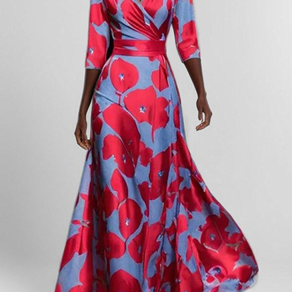 Matilde | Set elegante abito maxi midi glamour da costa