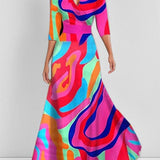 Matilde | Set elegante abito maxi midi glamour da costa