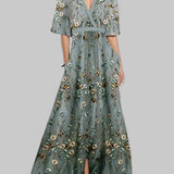 Matilde | Set elegante abito maxi midi glamour da costa