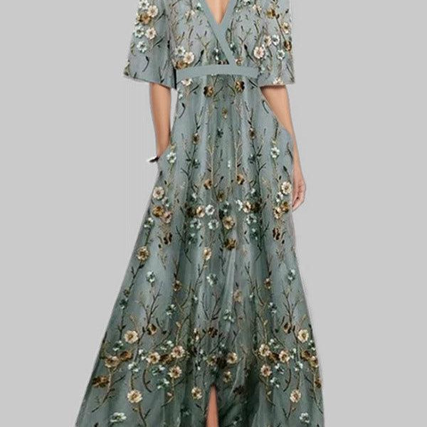 Matilde | Set elegante abito maxi midi glamour da costa