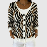 Caterina | Cardigan in maglia comodo abbottonato