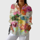 Carlotta | Blusa leggera colorata con stampa