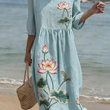 Maddalena | Abito casual da donna a fiori