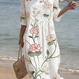 Elena | Abito casual da donna a fiori