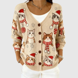 Carlotta | Cardigan in maglia comodo abbottonato