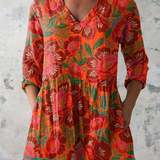 Cordelia | Blusa lunga con scollo a V