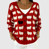 Elisabetta | Cardigan in maglia comodo abbottonato