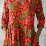 Cordelia | Blusa lunga con scollo a V