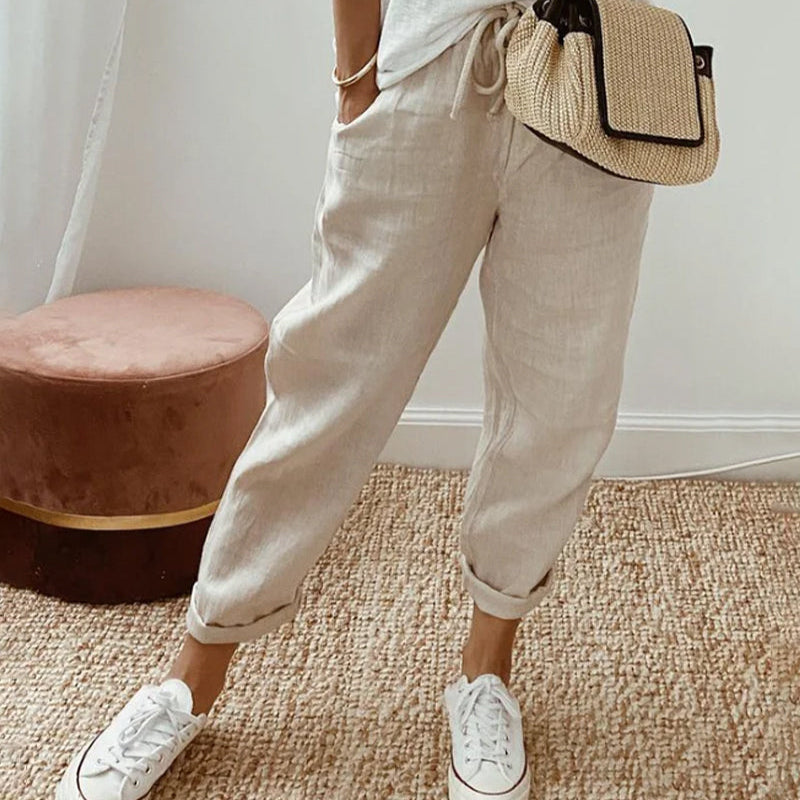 Clara | Pantaloni fluidi, comodi ed eleganti