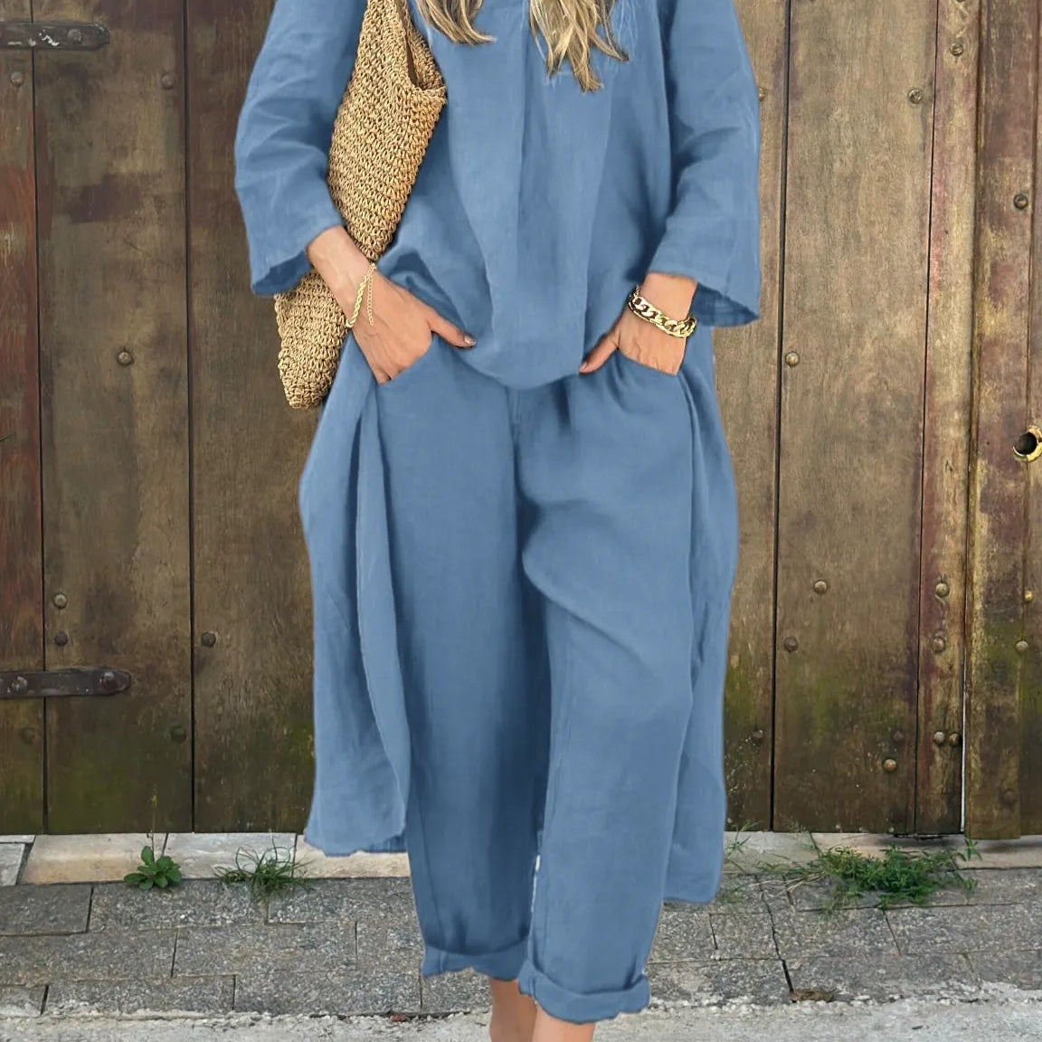 Carlotta | Set elegante drappeggiato