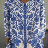 Anna-Marta | Blusa artistica stampata