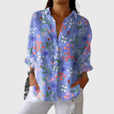 Larissa | Blusa leggera colorata con stampa