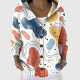 Elena | Cardigan in maglia comodo con cappuccio