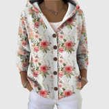 Maddalena | Cardigan in maglia comodo con cappuccio