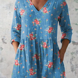 Mectilde | Blusa lunga con scollo a V
