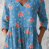 Mectilde | Blusa lunga con scollo a V