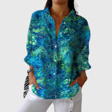 Miriam | Blusa leggera colorata con stampa