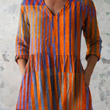 Annamaria | Blusa lunga con scollo a V