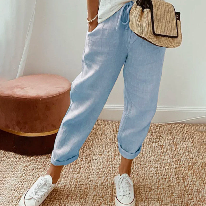 Clara | Pantaloni fluidi, comodi ed eleganti