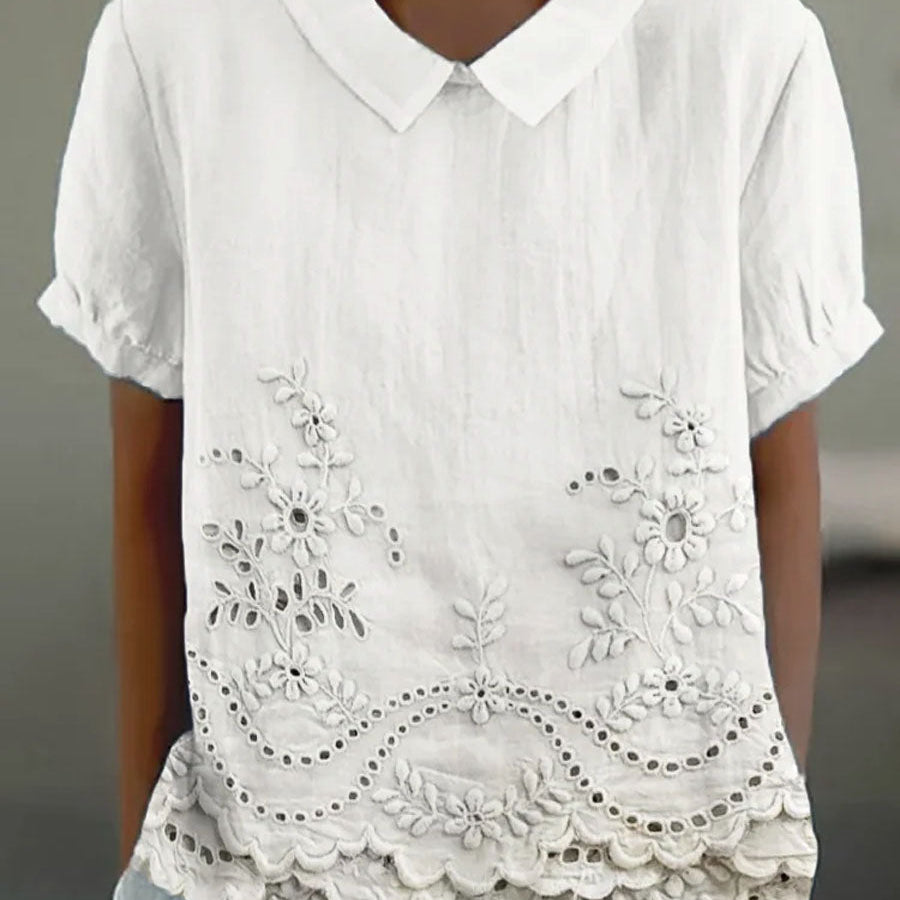 Tabita | Blusa con ricamo floreale