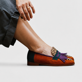 Luisa | Mocassino leopardato marrone