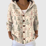 Luisa | Cardigan in maglia comodo con cappuccio