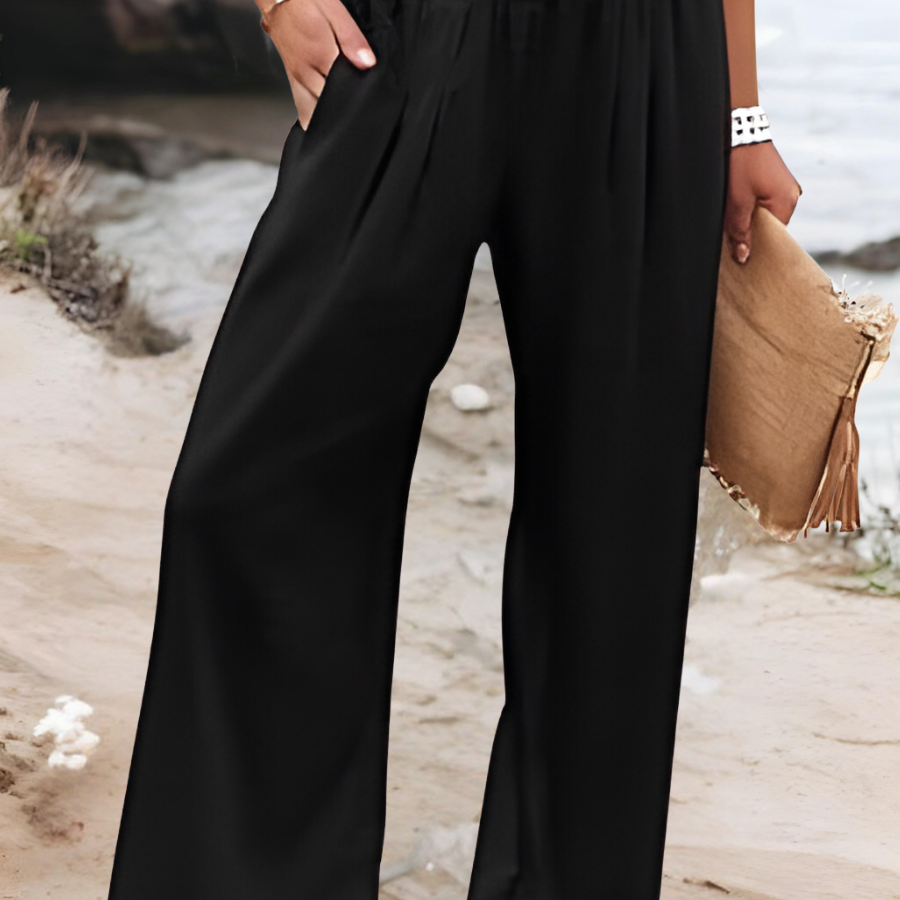 Marta | Pantaloni da spiaggia ampi