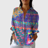 Valeria | Blusa leggera colorata con stampa