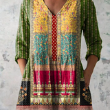 Vanda | Blusa lunga con scollo a V