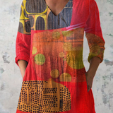 Mariana | Blusa lunga con scollo a V