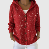 Maria | Cardigan in maglia comodo con cappuccio