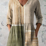 Brunilde | Blusa lunga con scollo a V