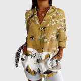 Lisetta | Blusa leggera colorata con stampa