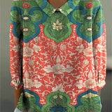 Anita-Carlotta | Blusa artistica stampata