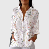 Matilde | Blusa leggera colorata con stampa