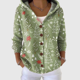 Marta | Cardigan in maglia comodo con cappuccio