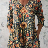 Valda | Blusa lunga con scollo a V