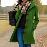 Rosa | Cappotto con un bottone