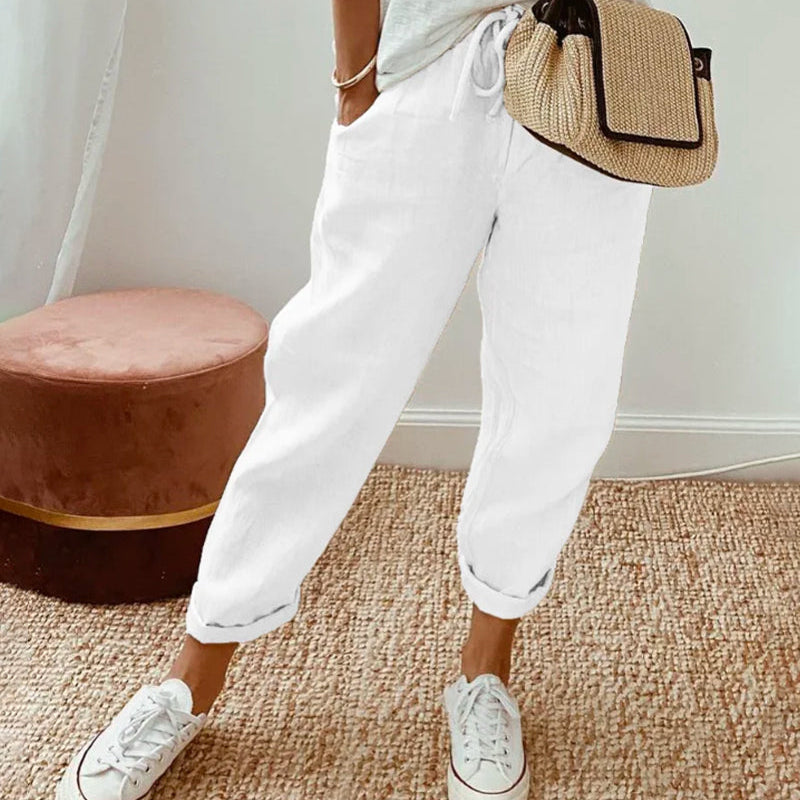 Clara | Pantaloni fluidi, comodi ed eleganti