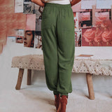 Luisa | Pantaloni eleganti con coulisse