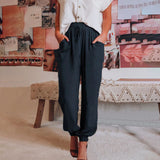 Luisa | Pantaloni eleganti con coulisse