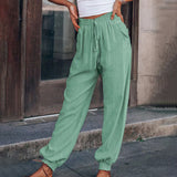 Luisa | Pantaloni eleganti con coulisse