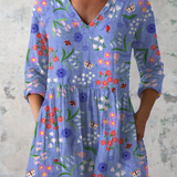 Siglinda | Blusa lunga con scollo a V